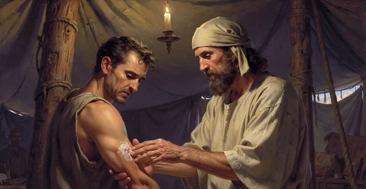 Leviticus 13:26-28 — Leviticus, oil painting · TruthPrints