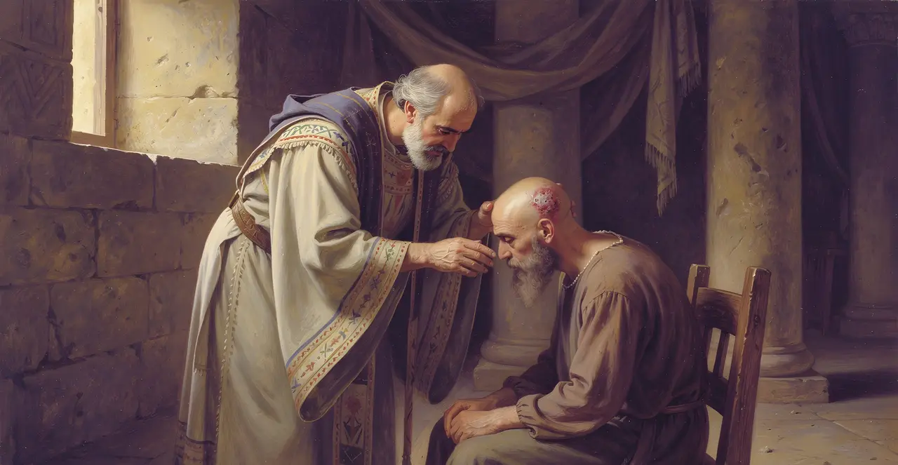 Leviticus 13:39-42 — Leviticus, oil painting · TruthPrints