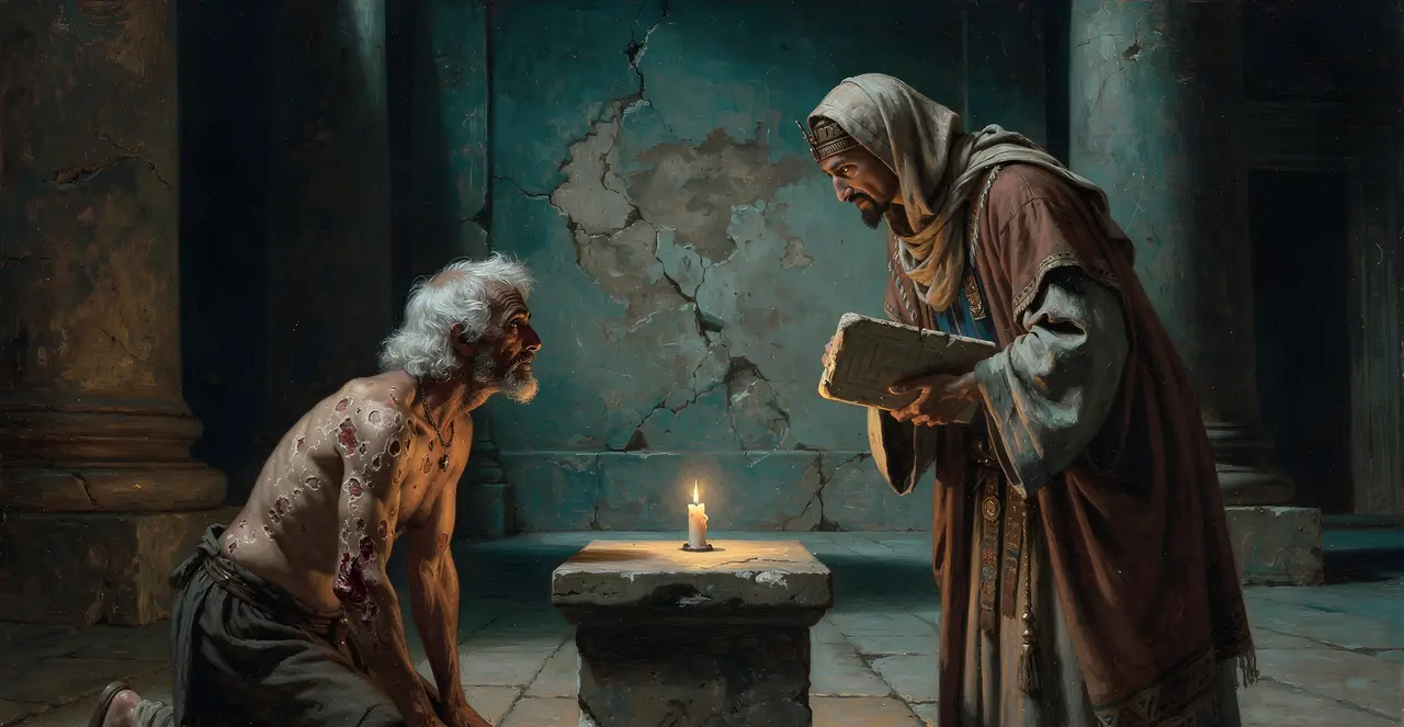Leviticus 13:9-11 — Leviticus, oil painting · TruthPrints