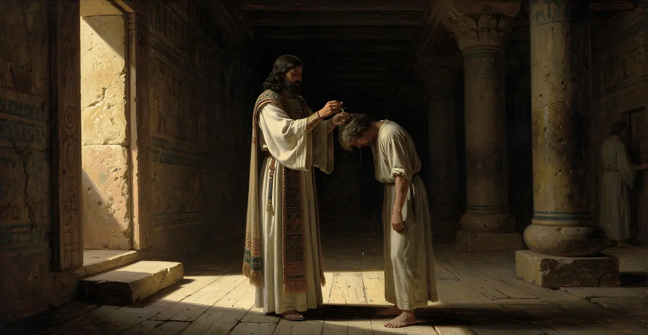 Leviticus 14:29-31 — Leviticus, oil painting · TruthPrints