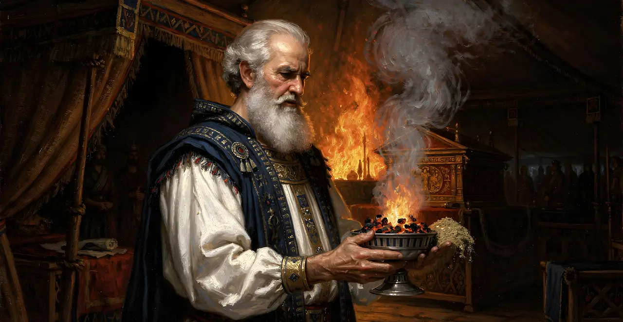 Leviticus 16:11-13 — Leviticus, oil painting · TruthPrints