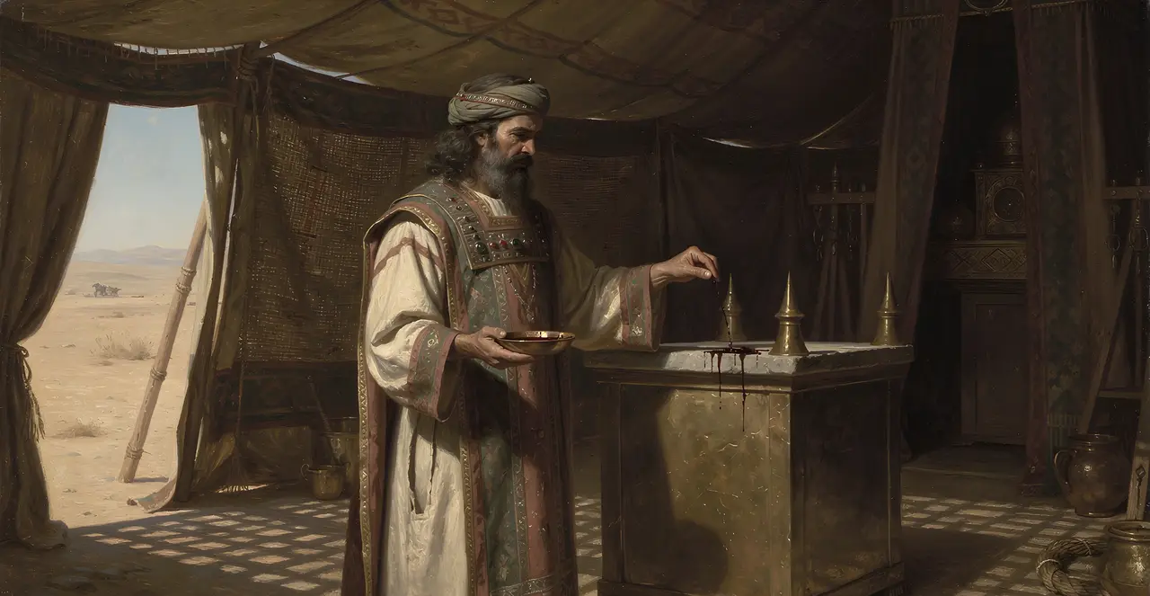 Leviticus 16:18-20 — Leviticus, oil painting · TruthPrints