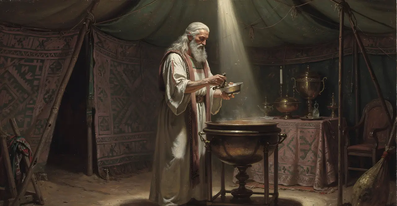 Leviticus 16:33-34 — Leviticus, oil painting · TruthPrints