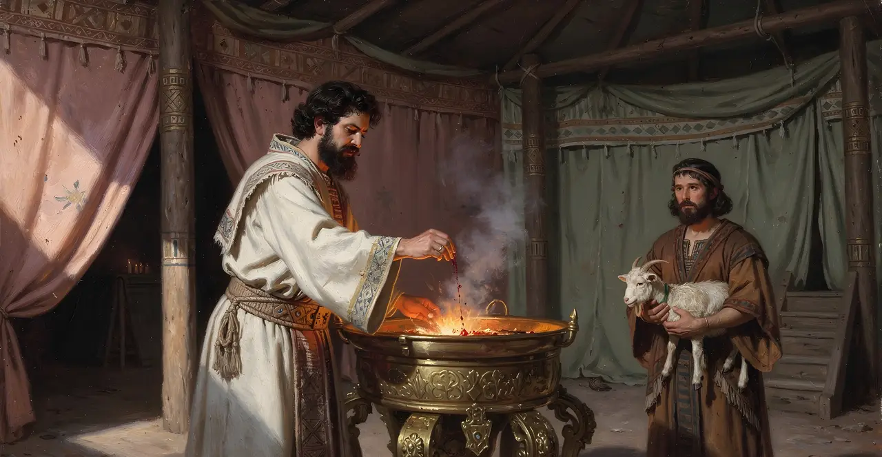 Leviticus 17:5-7 — Leviticus, oil painting · TruthPrints