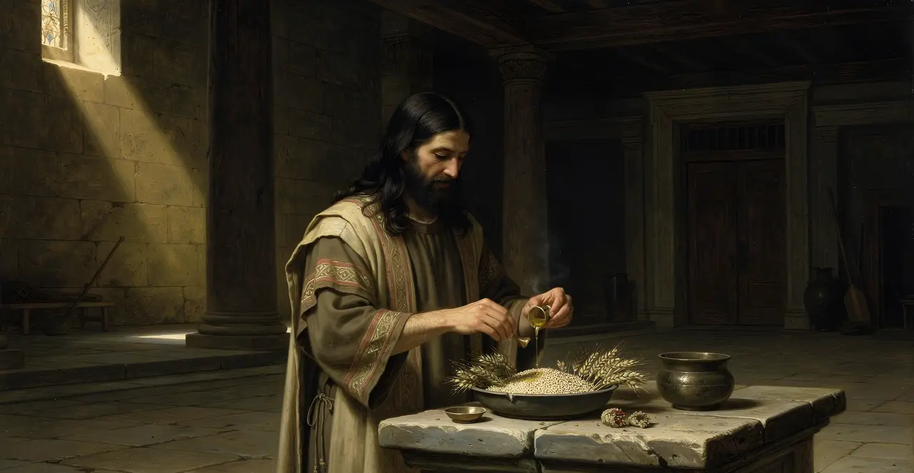 Leviticus 2:14-16 — Leviticus, oil painting · TruthPrints