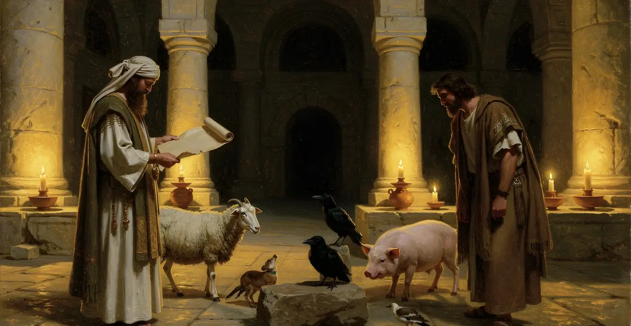 Leviticus 20:25-27 — Leviticus, oil painting · TruthPrints