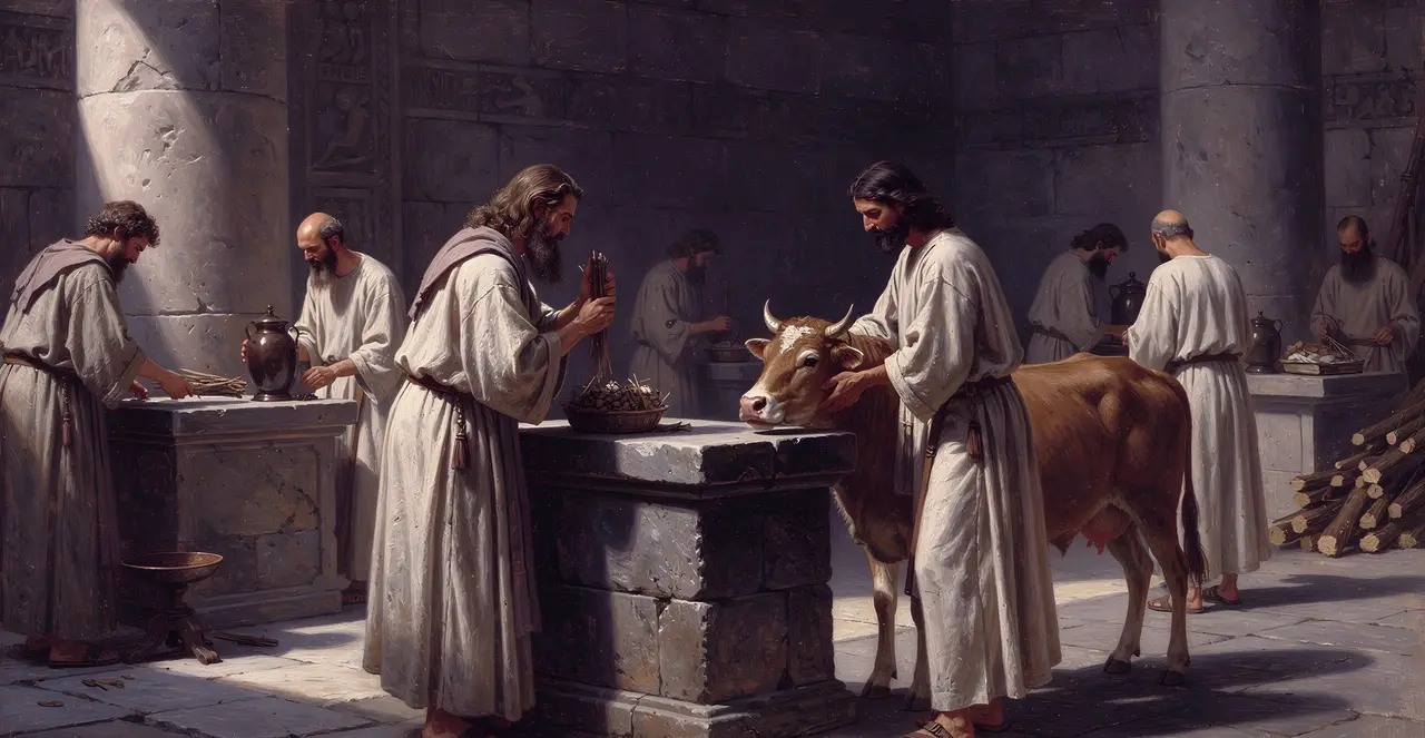 Leviticus 22:21-23 — Leviticus, oil painting · TruthPrints