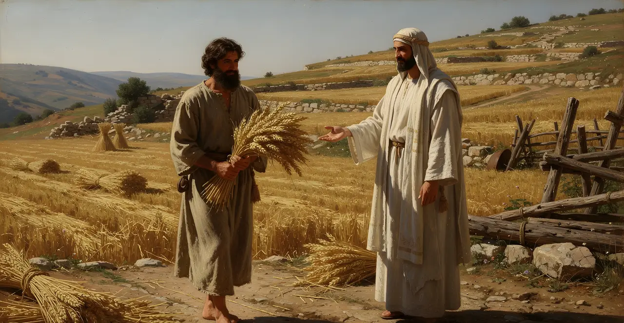 Leviticus 23:10-12 — Leviticus, oil painting · TruthPrints