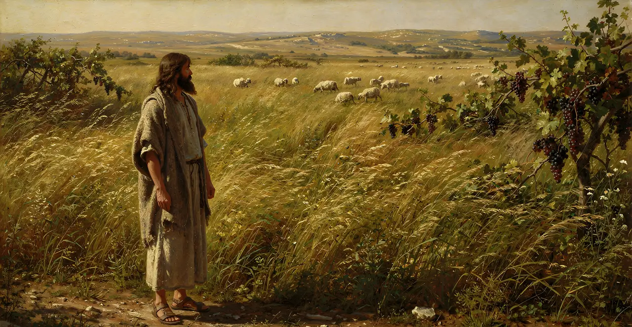 Leviticus 25:5-7 — Leviticus, oil painting · TruthPrints