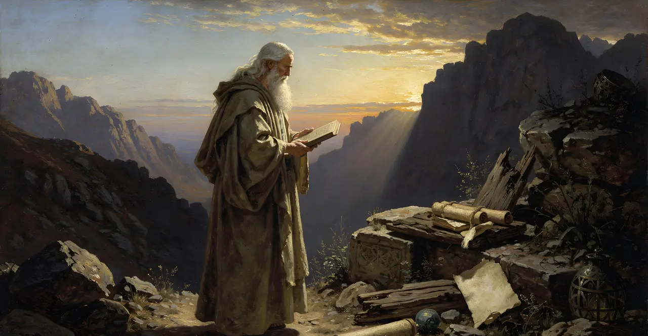 Leviticus 26:45-46 — Leviticus, oil painting · TruthPrints