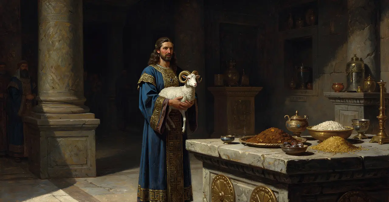 Leviticus 5:13-15 — Leviticus, oil painting · TruthPrints