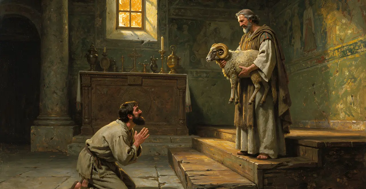 Leviticus 5:16-17 — Leviticus, oil painting · TruthPrints