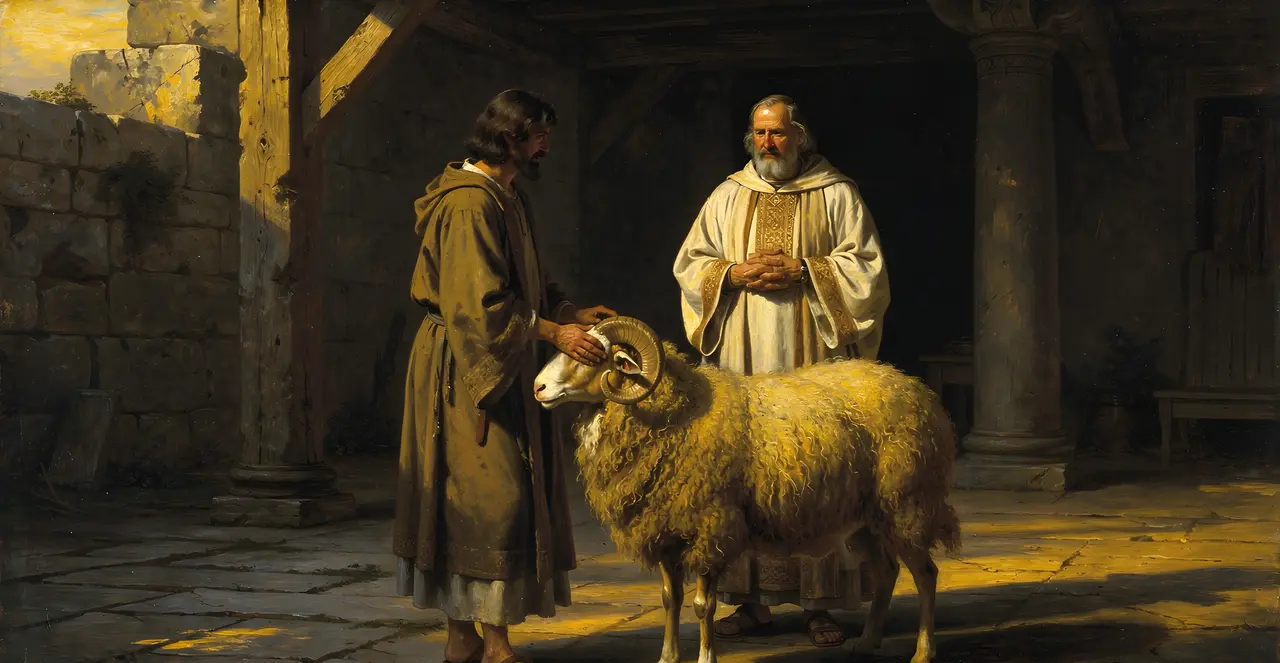 Leviticus 5:18-19 — Leviticus, oil painting · TruthPrints