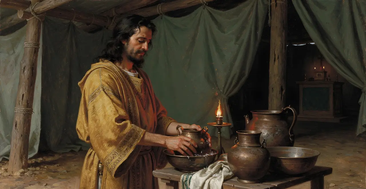 Leviticus 6:26-29 — Leviticus, oil painting · TruthPrints