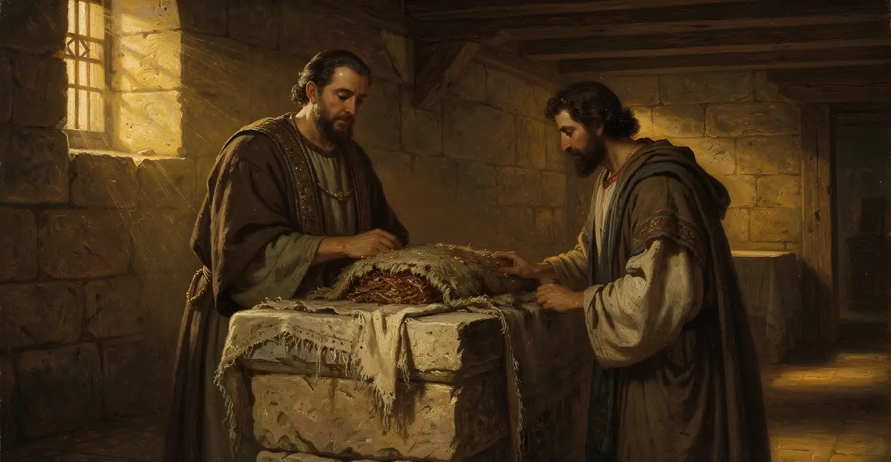 Leviticus 7:14-16 — Leviticus, oil painting · TruthPrints