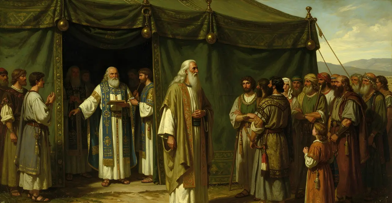 Leviticus 8:1-6 — Leviticus, oil painting · TruthPrints