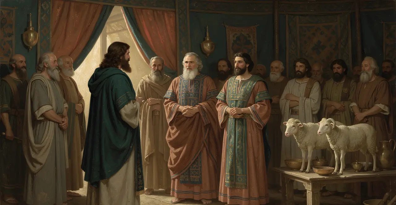 Leviticus 9:1-4 — Leviticus, oil painting · TruthPrints