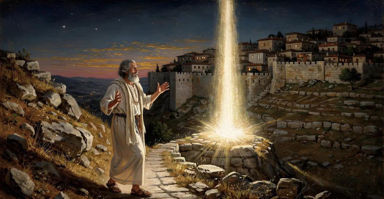 Luke 1:22-26 — Luke, oil painting · TruthPrints