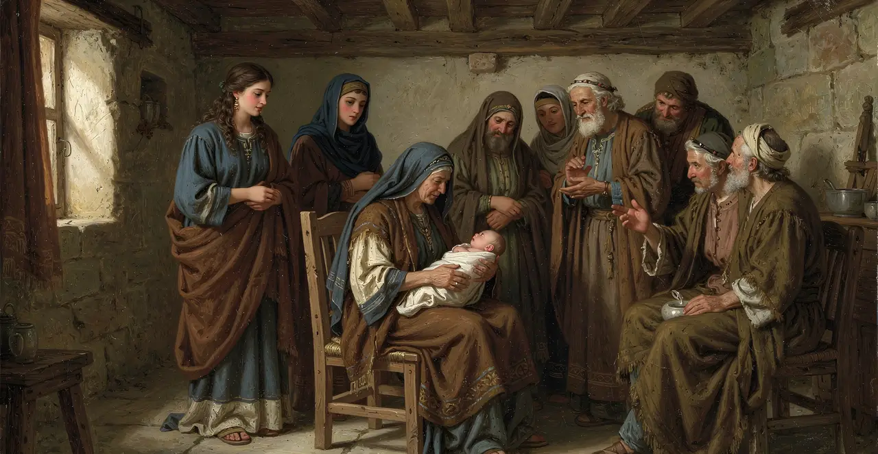 Luke 1:55-60 — Luke, oil painting · TruthPrints