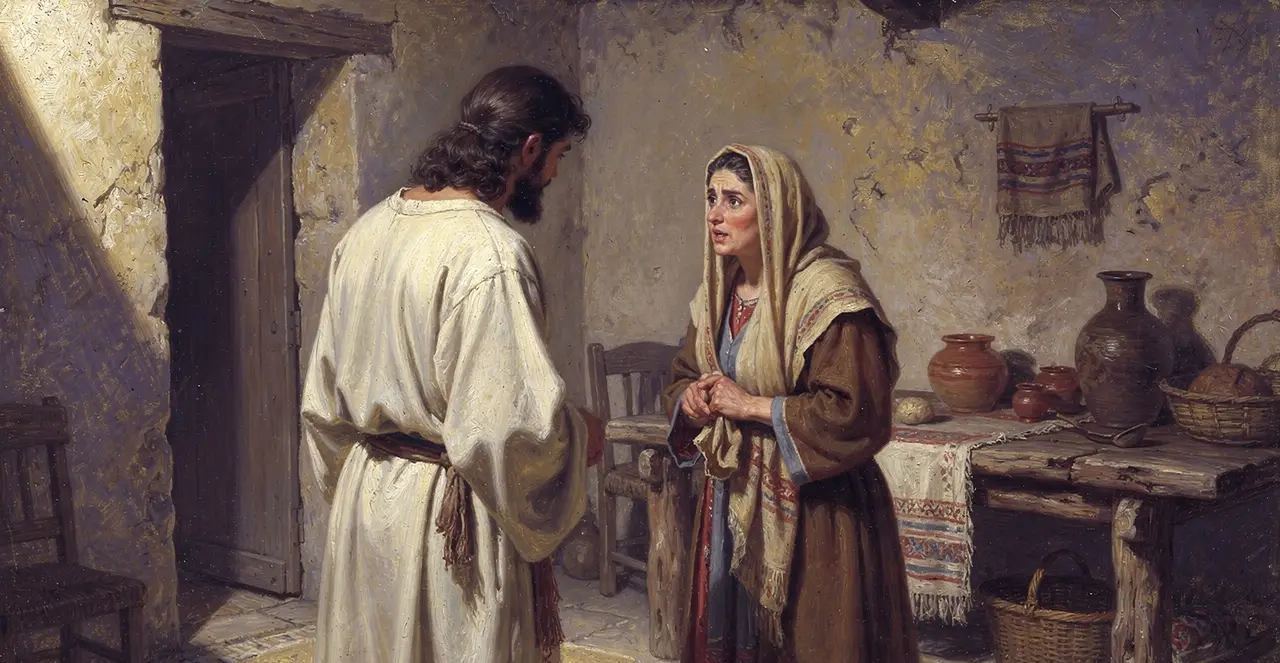 Luke 10:41-42 — Luke, oil painting · TruthPrints