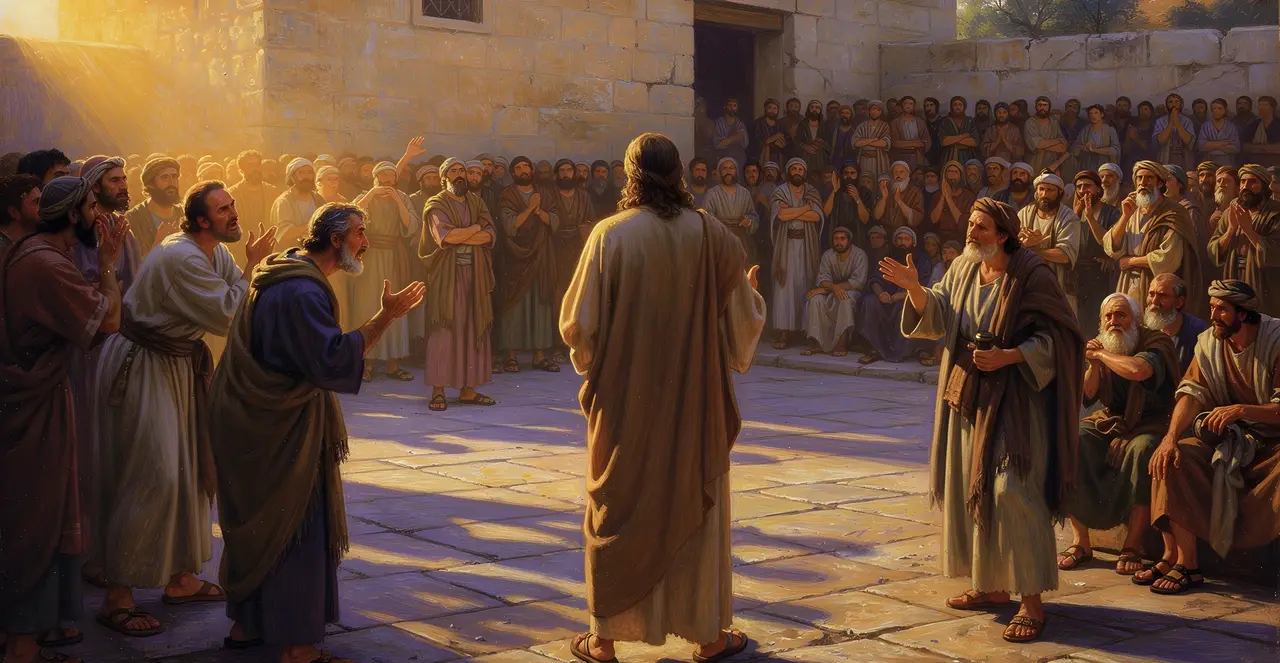 Luke 11:15-20 — Luke, oil painting · TruthPrints