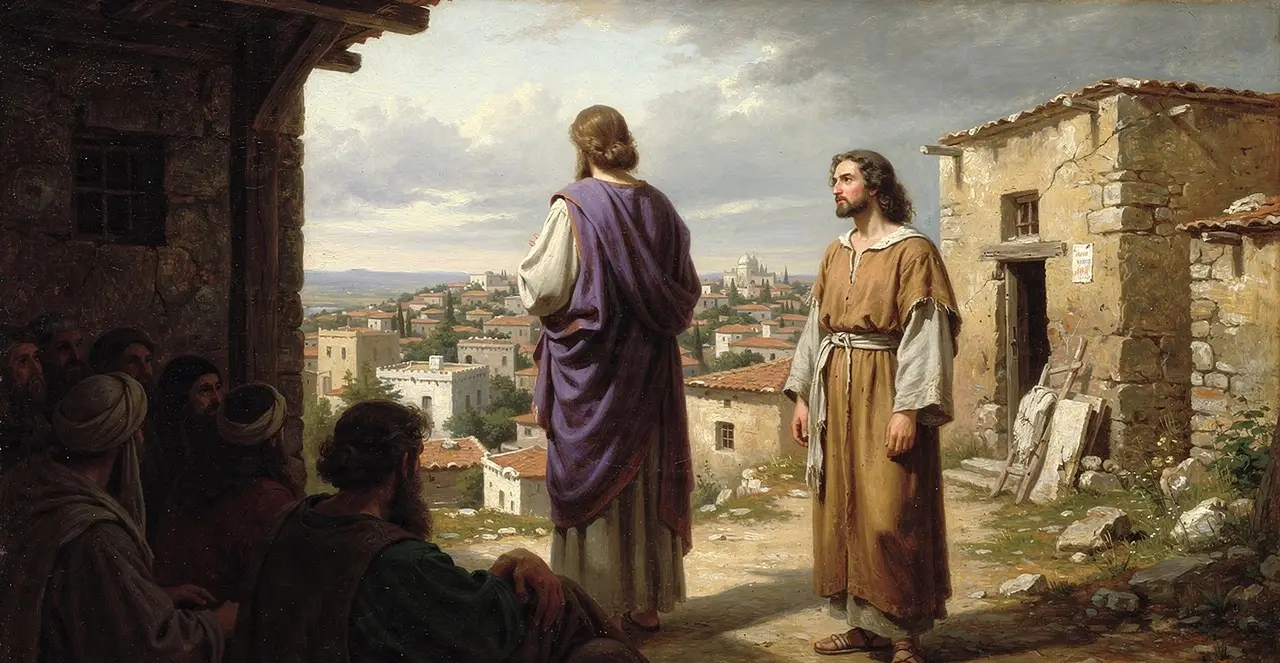 Luke 11:29-31 — Luke, oil painting · TruthPrints
