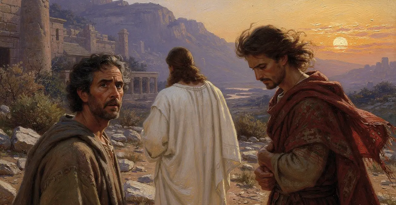 Luke 11:32-35 — Luke, oil painting · TruthPrints