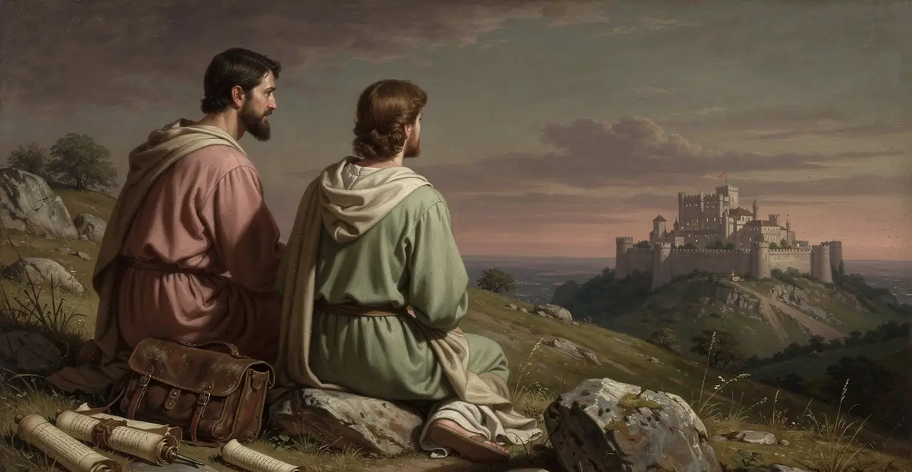 Luke 12:31-36 — Luke, oil painting · TruthPrints