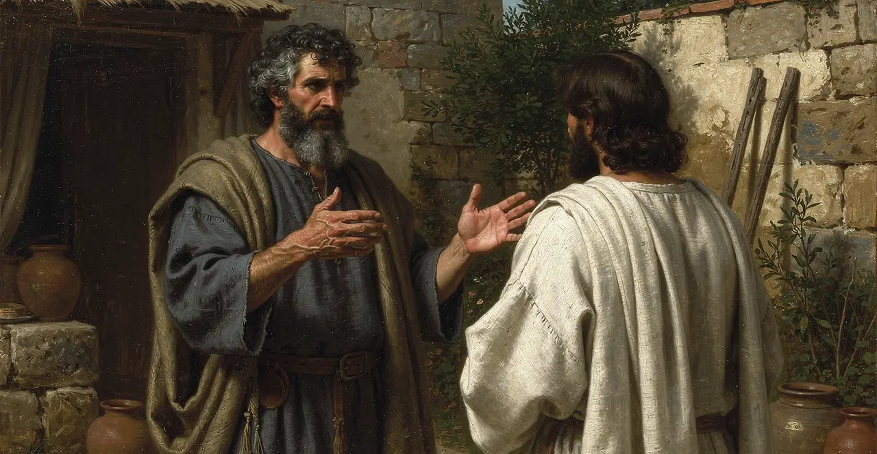 Luke 12:41-45 — Luke, oil painting · TruthPrints