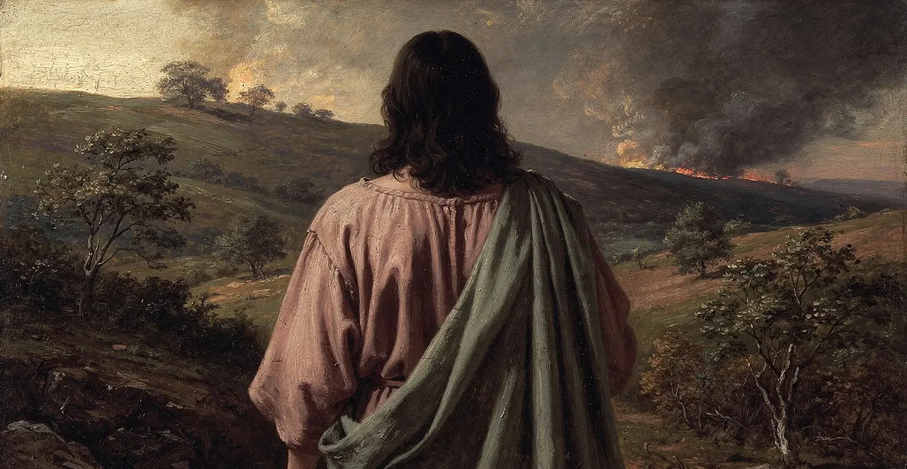 Luke 12:49-53 — Luke, oil painting · TruthPrints