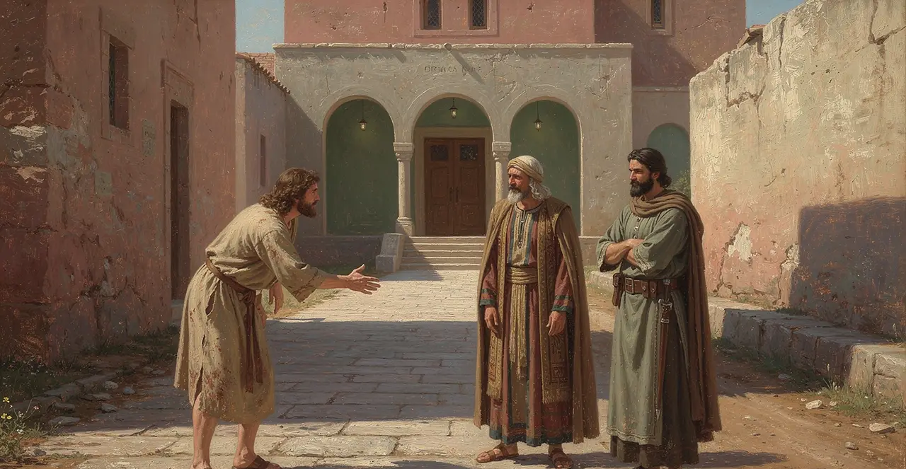 Luke 12:58-59 — Luke, oil painting · TruthPrints