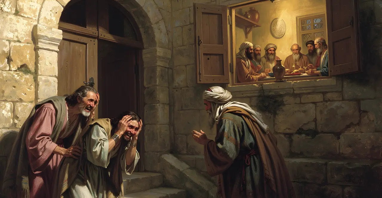 Luke 13:27-31 — Luke, oil painting · TruthPrints