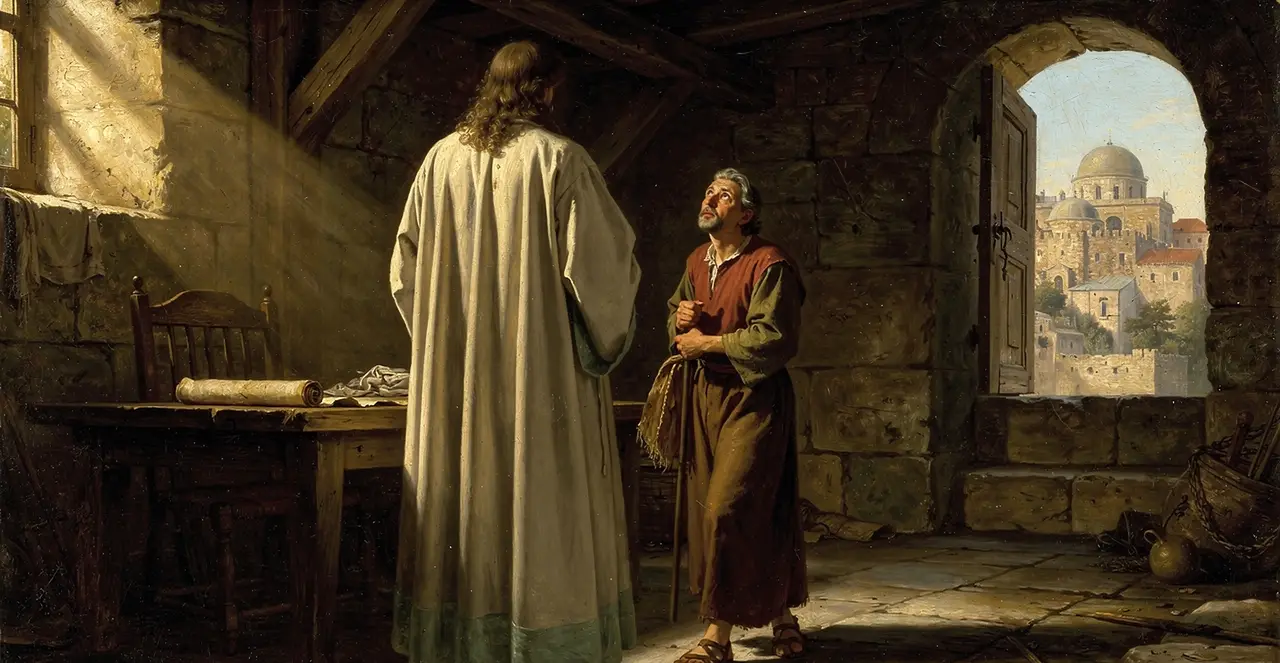Luke 14:22-26 — Luke, oil painting · TruthPrints