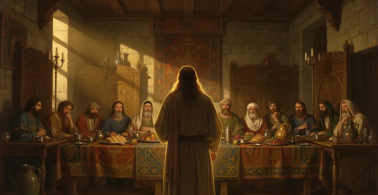 Luke 14:7-9 — Luke, oil painting · TruthPrints