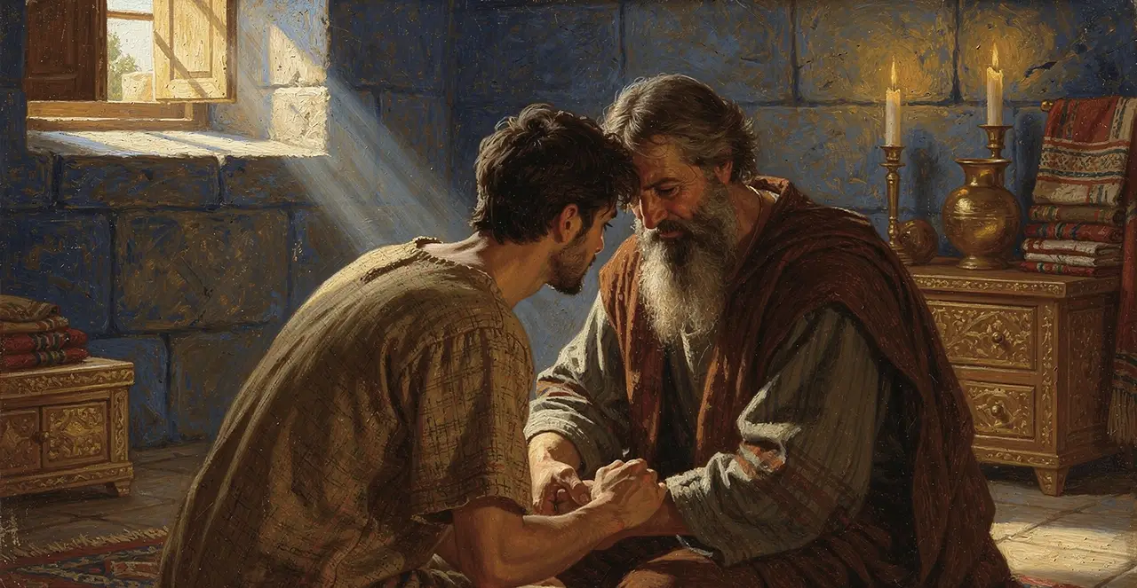 Luke 15:12-15 — Luke, oil painting · TruthPrints