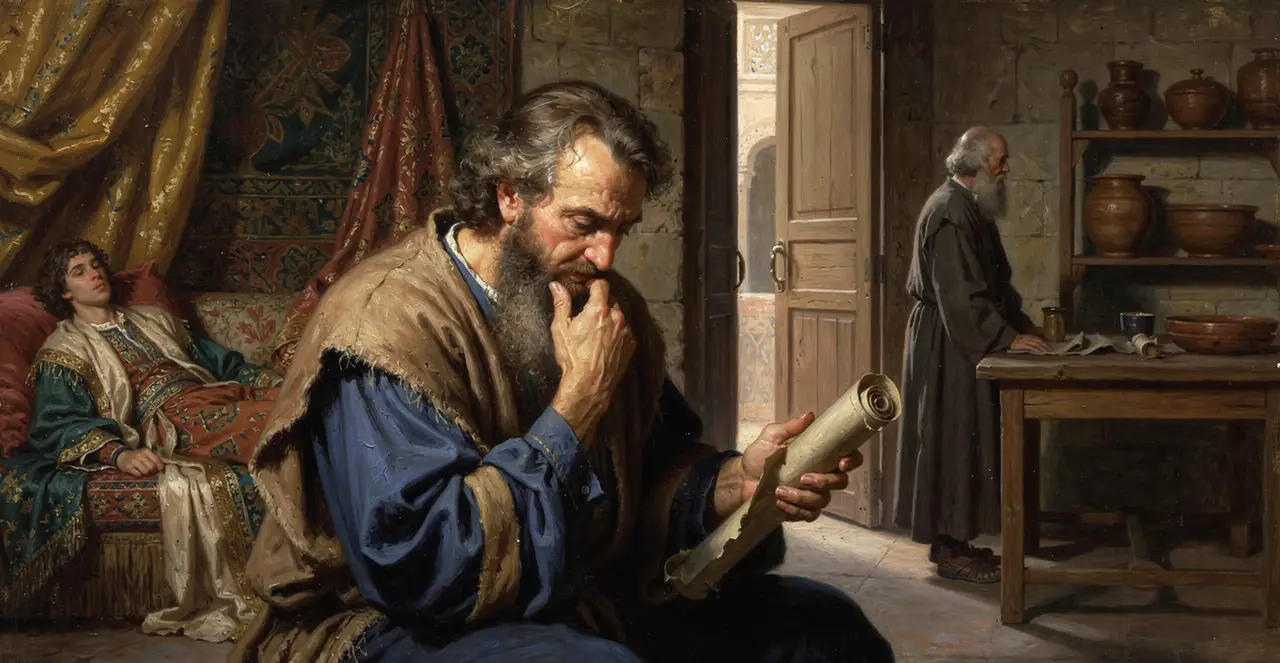 Luke 15:7-11 — Luke, oil painting · TruthPrints
