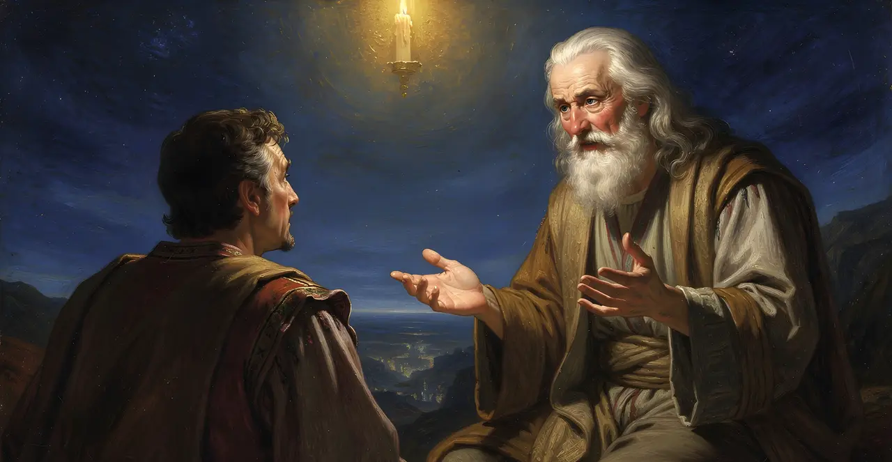 Luke 16:29-31 — Luke, oil painting · TruthPrints