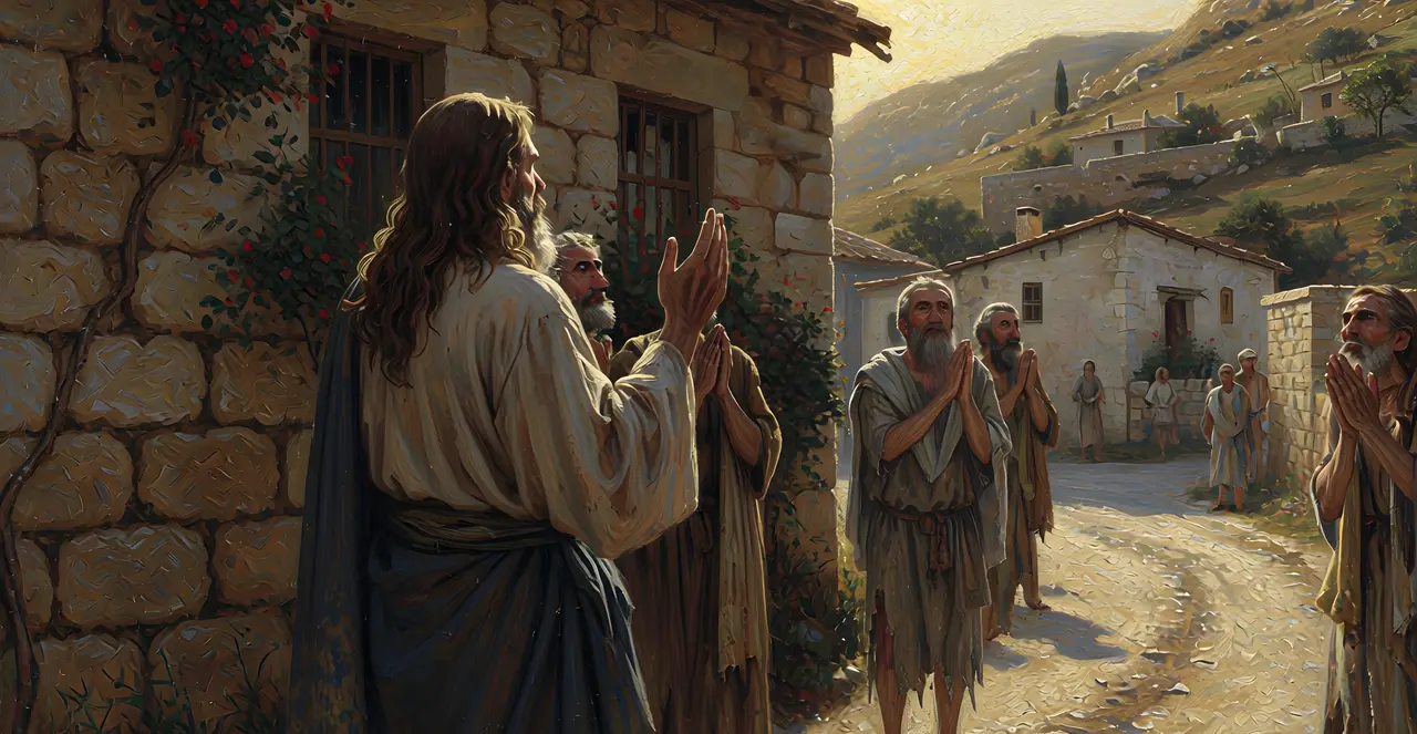 Luke 17:10-14 — Luke, oil painting · TruthPrints