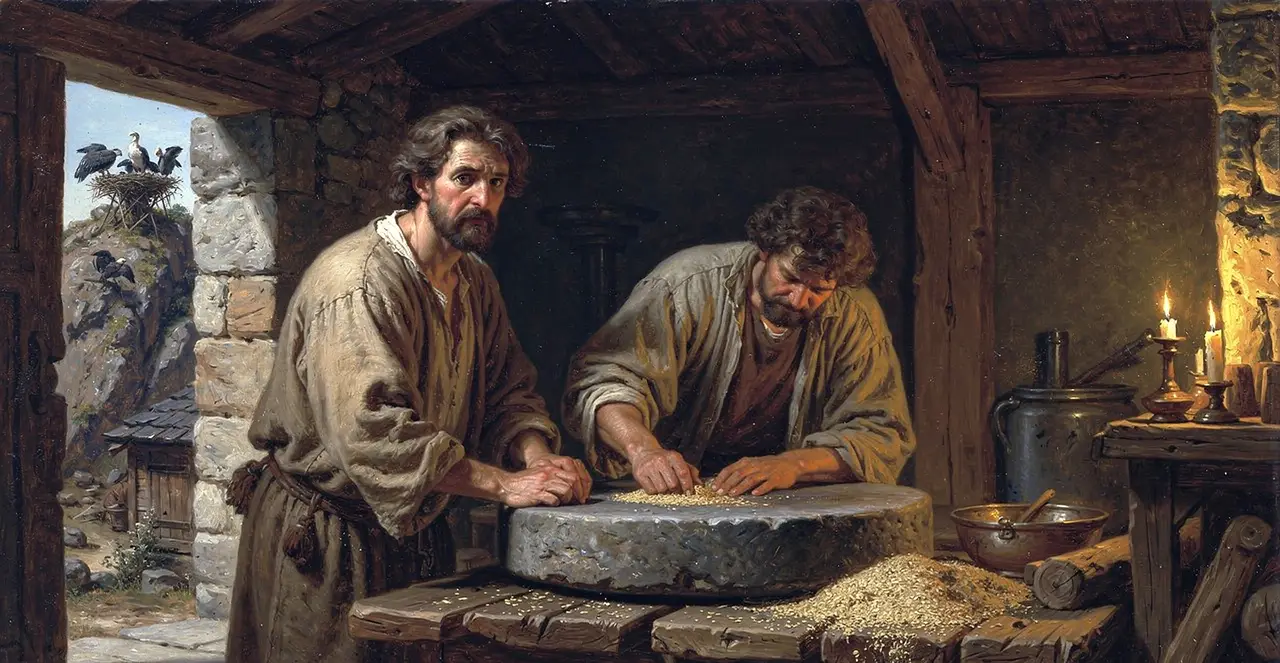 Luke 17:35-37 — Luke, oil painting · TruthPrints