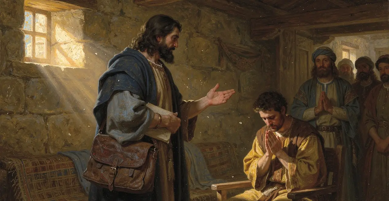 Luke 17:6-9 — Luke, oil painting · TruthPrints
