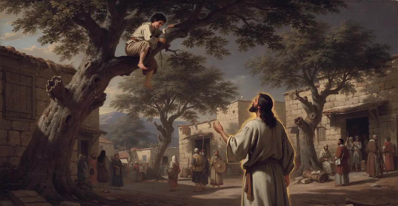 Luke 19:1-6 — Luke, oil painting · TruthPrints