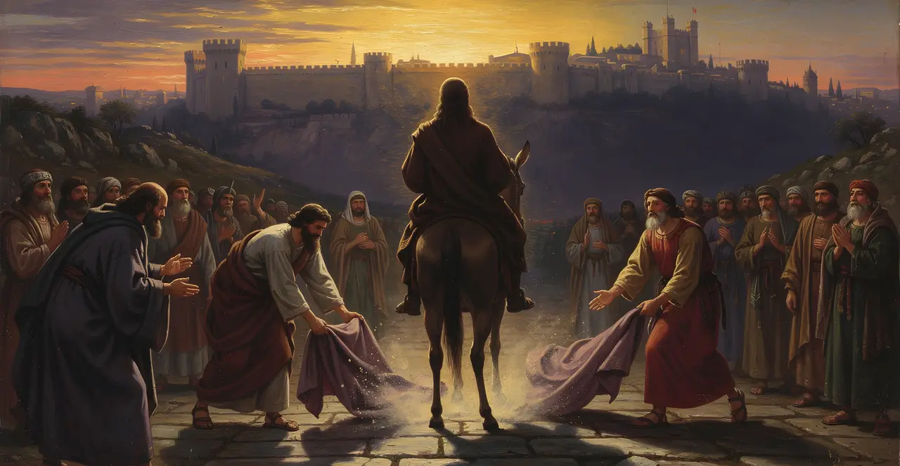 Luke 19:35-39 — Luke, oil painting · TruthPrints