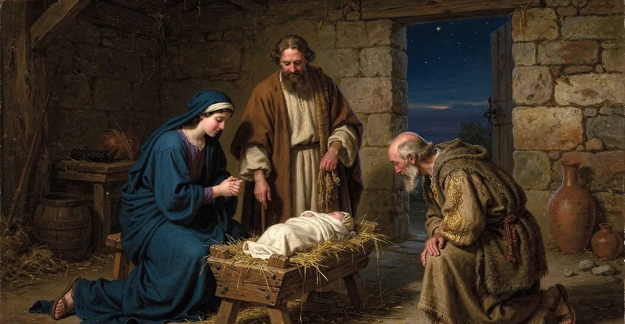 Luke 2:16-20 — Luke, oil painting · TruthPrints