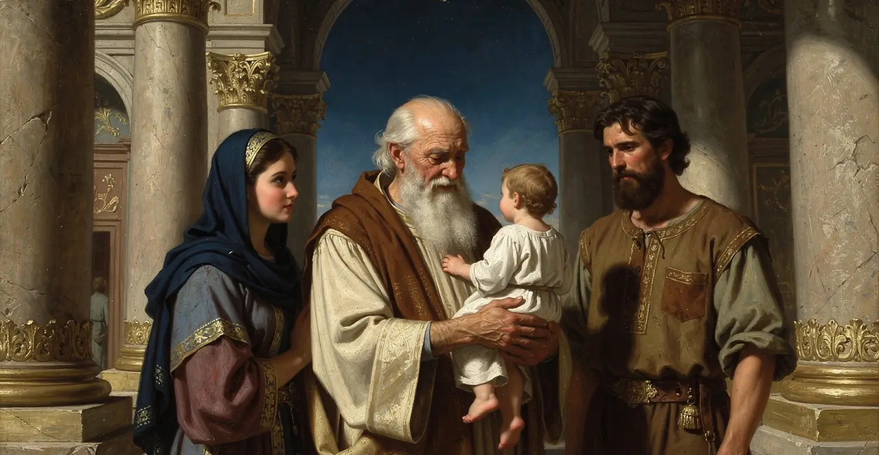 Luke 2:30-35 — Luke, oil painting · TruthPrints