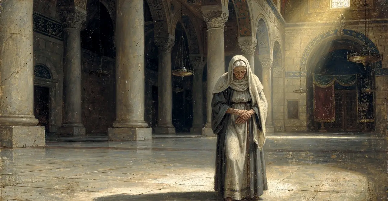 Luke 2:36-39 — Luke, oil painting · TruthPrints