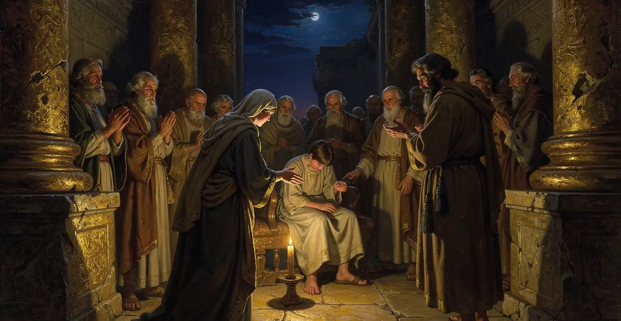 Luke 2:45-50 — Luke, oil painting · TruthPrints