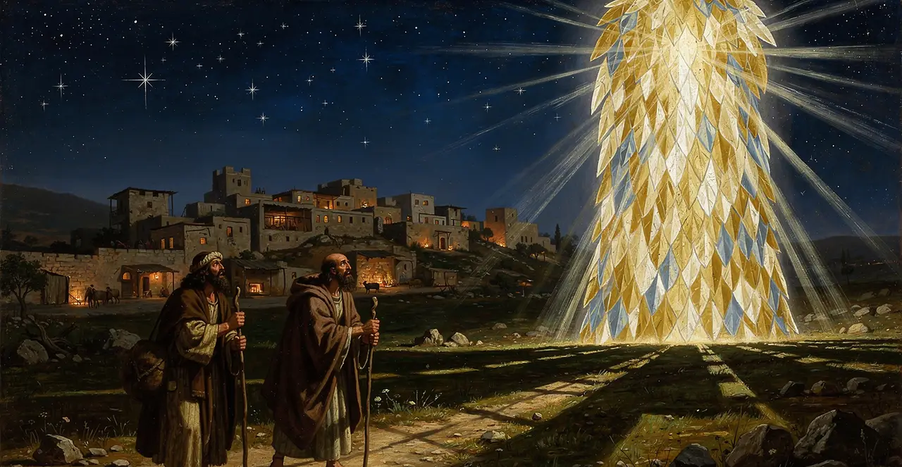 Luke 2:7-10 — Luke, oil painting · TruthPrints