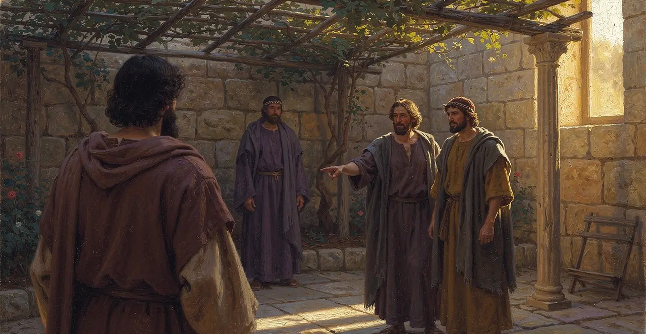 Luke 20:11-15 — Luke, oil painting · TruthPrints