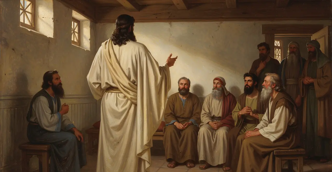 Luke 20:30-36 — Luke, oil painting · TruthPrints