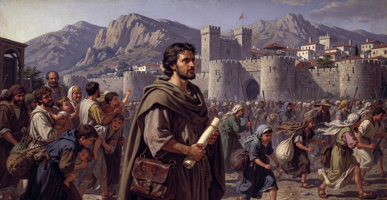 Luke 21:21-24 — Luke, oil painting · TruthPrints